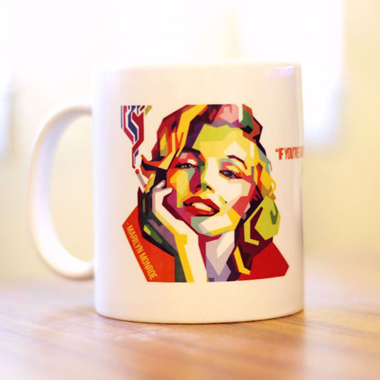 MARYLIN MONROE QUOTE MUG