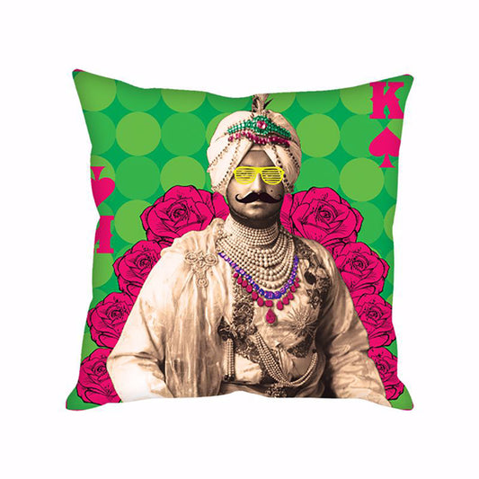 KING OF SPADES CUSHION COVER
