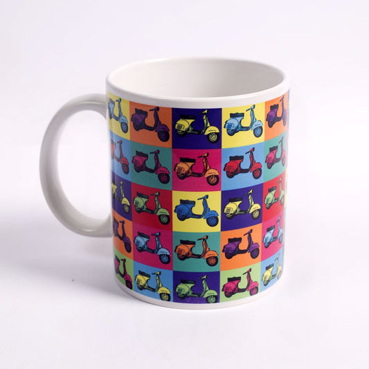 SCOOTER POP ART MUG