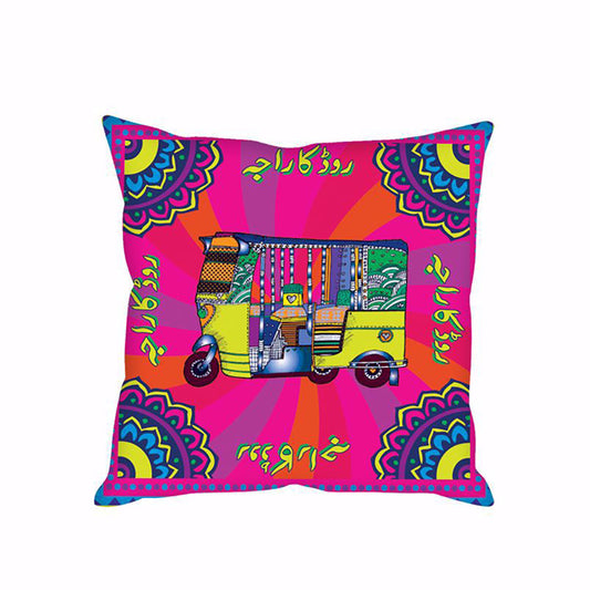 ROAD KA RAJA CUSHION COVER