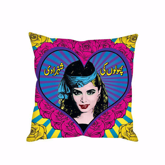 PHOOLON KI SHAHZADI CUSHION COVER