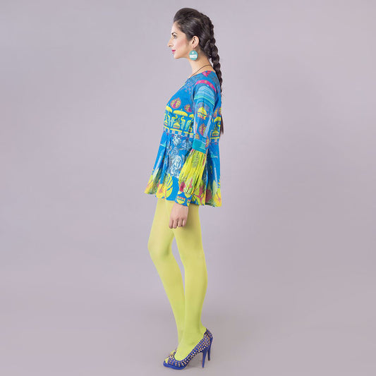 BARADARI PEBLUM SHIRT