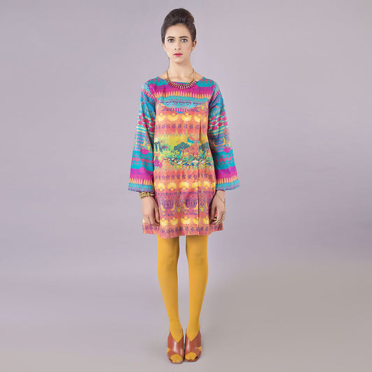 RANGOLI OVERLAP SHIRT