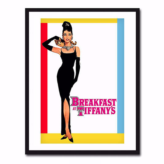 AUDREY HEPBURN BREAKFAST AT TIFFANYS MOVIE POSTER