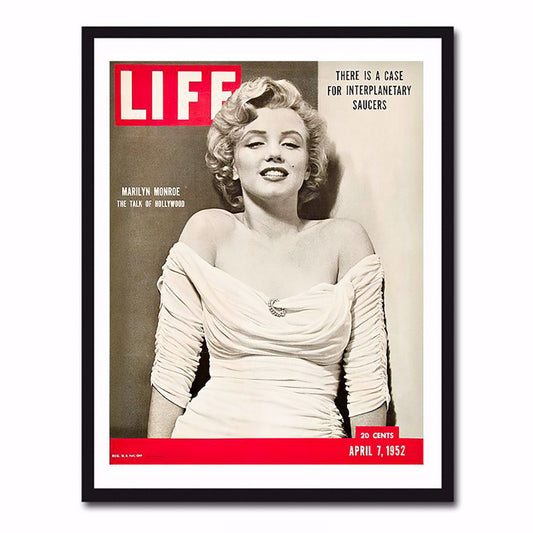 MARILYN MONROE LIFE MAGAZINE COVER POSTER