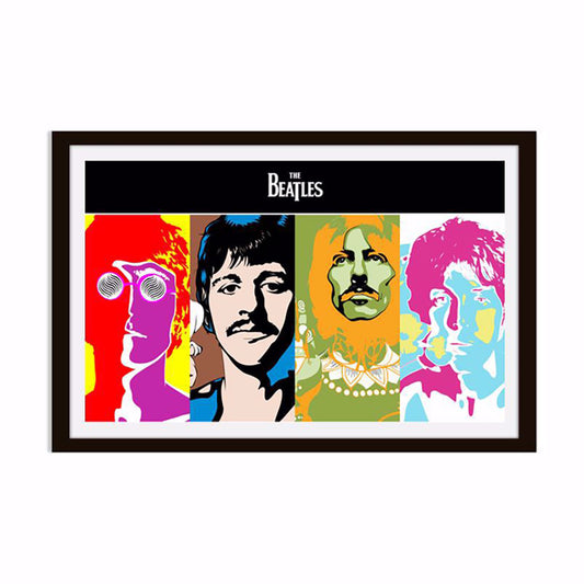 THE BEATLES POP ART POSTER