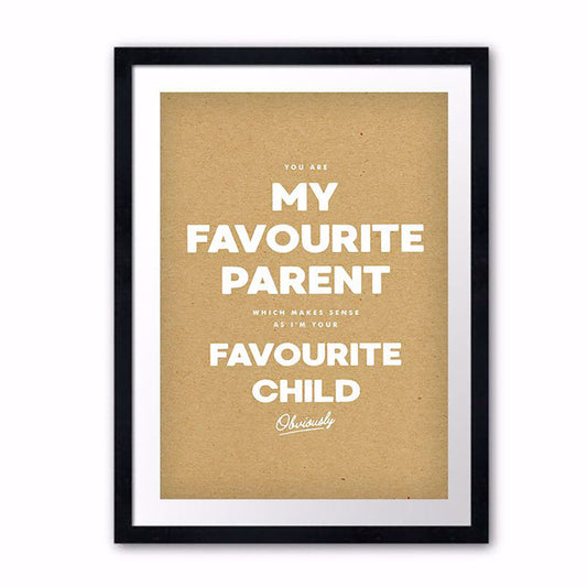 MY FAVORITE PARENT POSTER