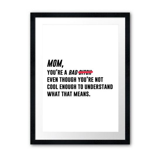 COOL MOM POSTER