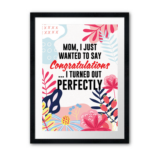 CONGRATULATIONS POSTER