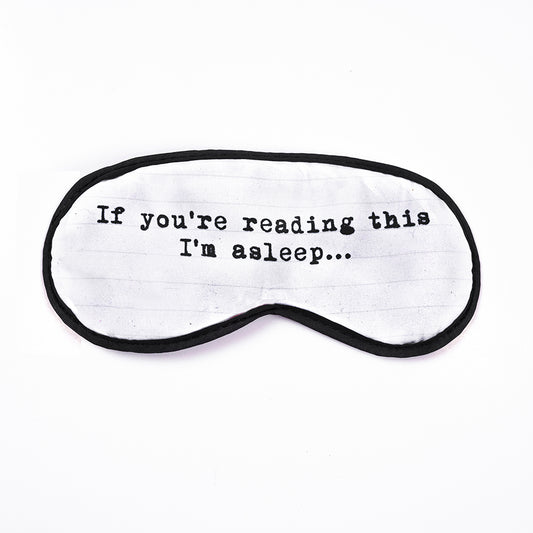 I'M ASLEEP EYE MASK