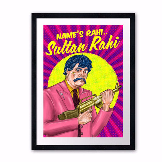 NAMES RAHI - SULTAN RAHI POSTER