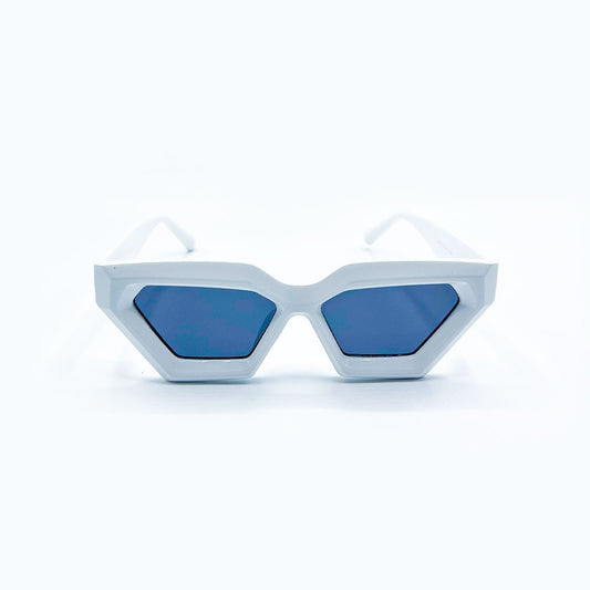 LUMINA WHITE SUNGLASSES