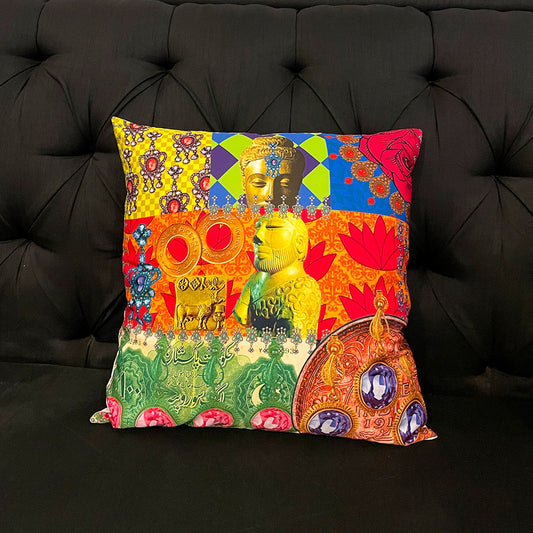 PAKISTAN KITSCH CUSHION COVER