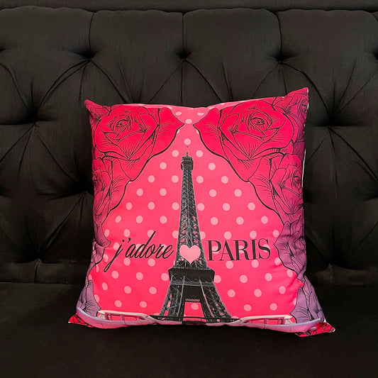 J’ADORE PARIS CUSHION COVER