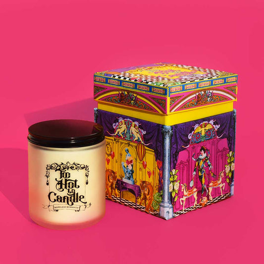 PINK SUGAR CRYSTALS SCENTED CANDLES