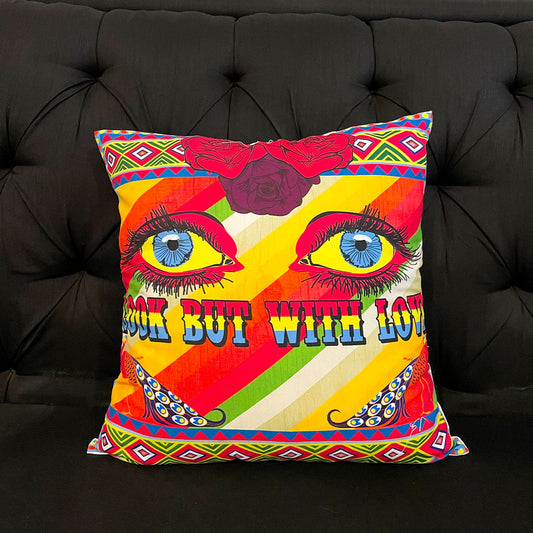 LOOK BUT WITH LOVE II CUSHION COVER