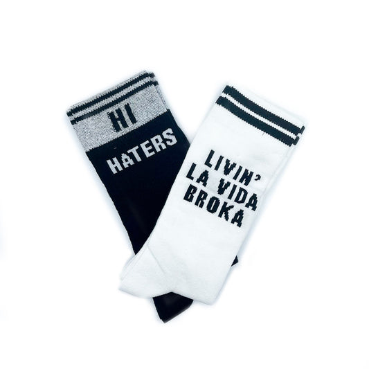 BLACK & WHITE BLAZE SOCKS BUNDLE