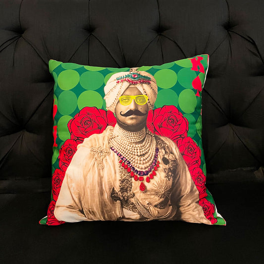 KING OF SPADES CUSHION COVER