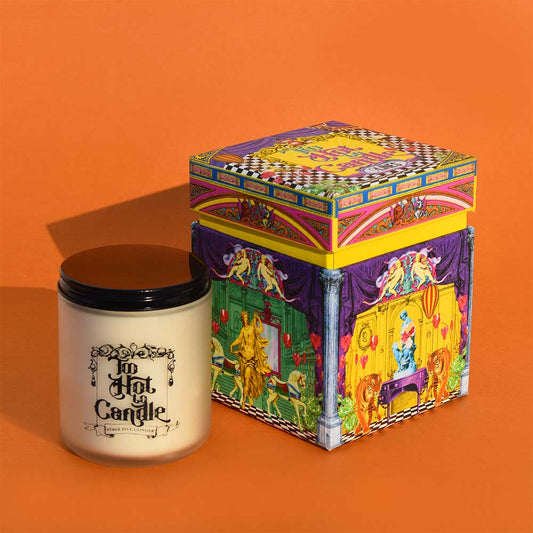 DARK COFFEE AND HAZEL SCENTED CANDLES