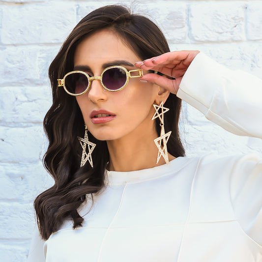 STARRY NIGHT RHINESTONE EARRINGS