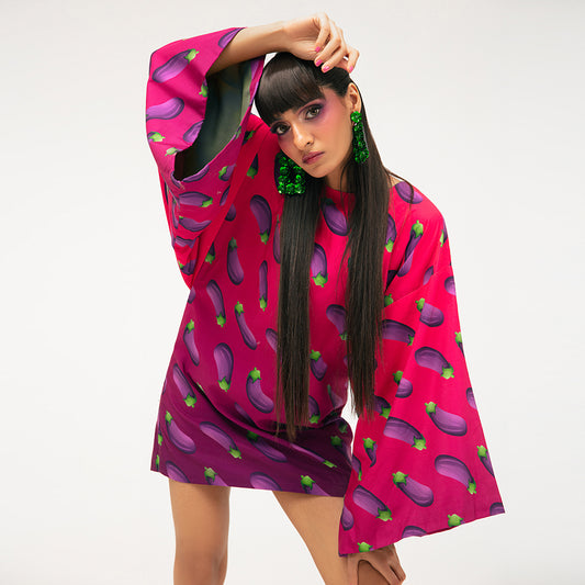 EGGSTRAVAGANT MINI DRESS