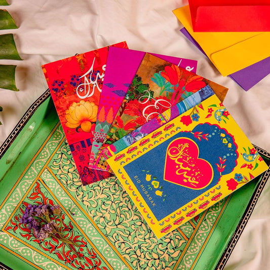 EID GREETING CARDS, PACK OF 5