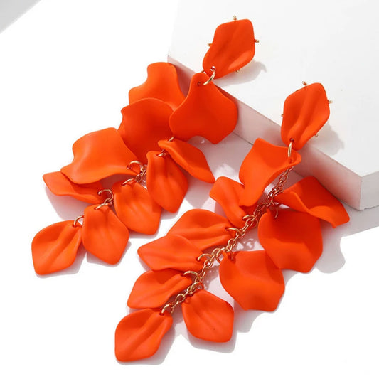 PUMPKIN SPICE DROP EARRINGS