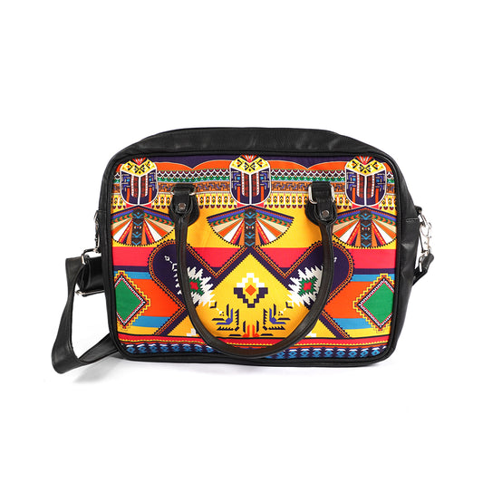 TRIBAL FEAST LAPTOP BAG