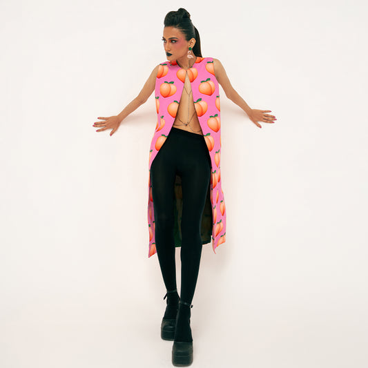 JUICY PEACH LONG VEST