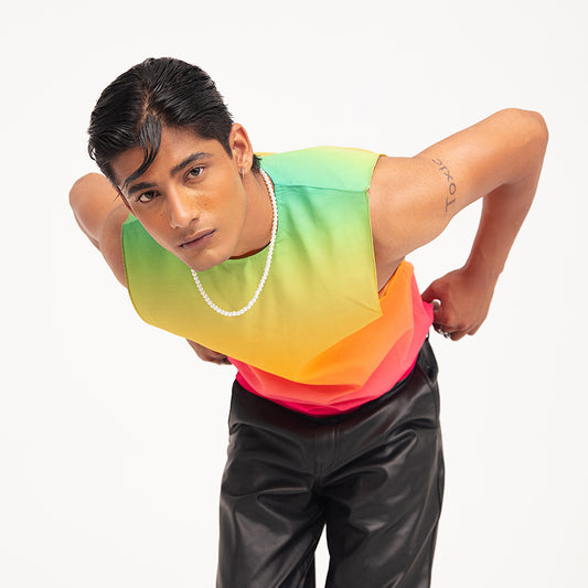 NEON REBEL SLEEVLESS SHIRT