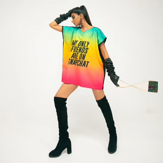 SNAPPING COMFORT OVERSIZED SHIRT