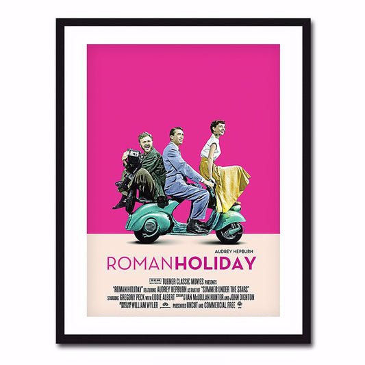 AUDREY HEPBURN ROMAN HOLIDAY MOVIE POSTER