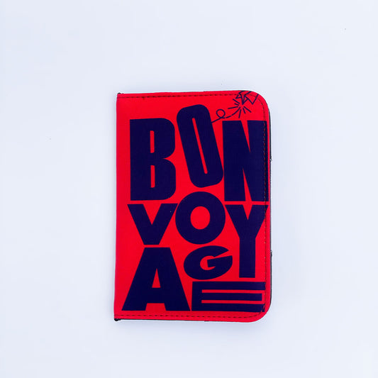 ‘BON VOYAGE’ PASSPORT COVER