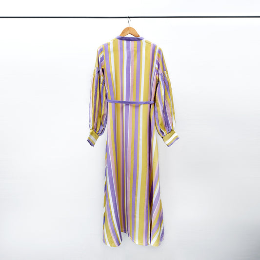 CANDY PARLIMENT STRIPES DRESS