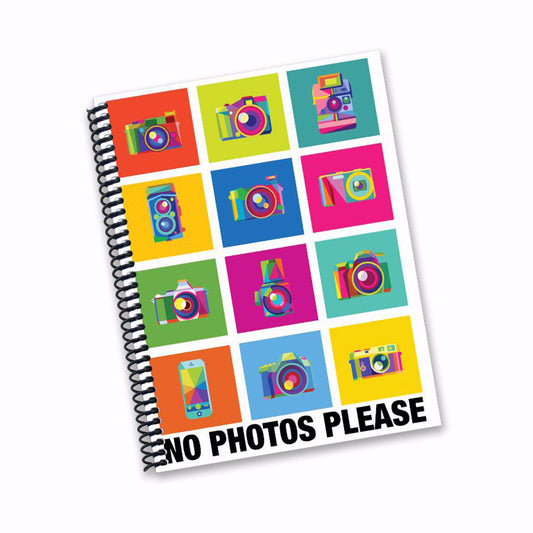 NO PHOTOS PLEASE DIARY