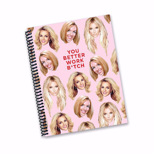 BRITNEY SPEARS - YOU BETTER WORK DIARY