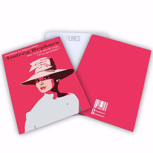 AUDREY HEPBURN FILE FOLDER