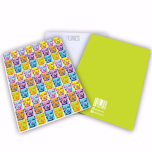 KATE MOSS FILE FOLDER - GREEN