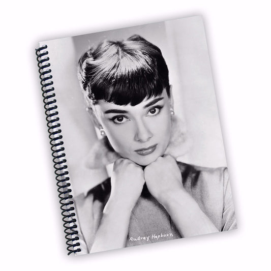 AUDREY HEPBURN VINTAGE NOTEBOOK