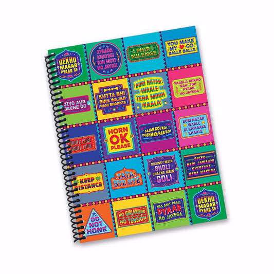TRUCK ART STATEMENTS NOTEBOOK