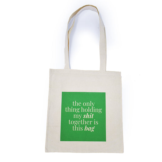 HOT MESS CANVAS TOTE BAG