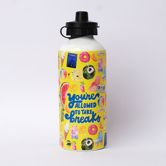 TAKE BREAKS WATERBOTTLE