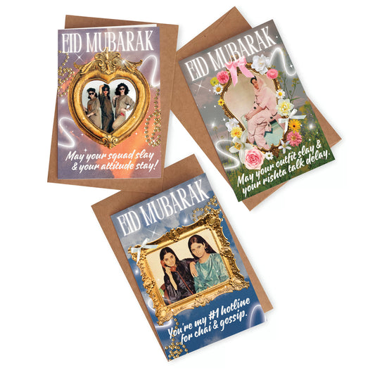 CHAND RAAT & CHAOS EID CARD SET