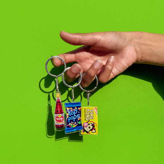90'S KID STARTER PACK KEY CHAIN SET