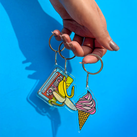 ADORABLE DELIGHTS KEY RINGS SET