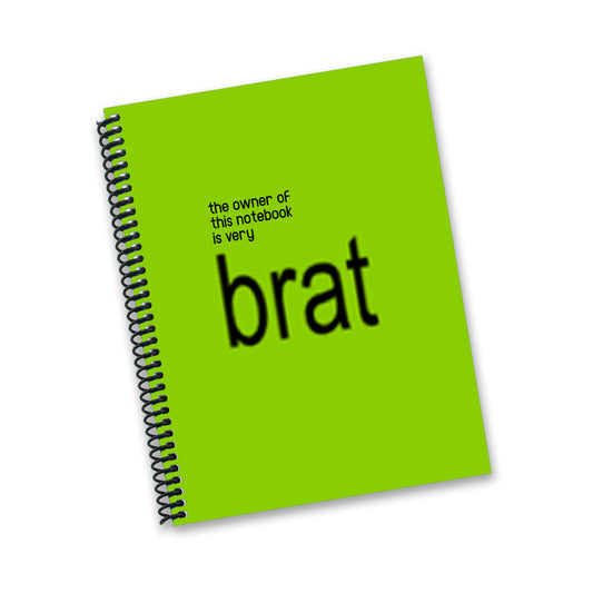 Brat Notebook