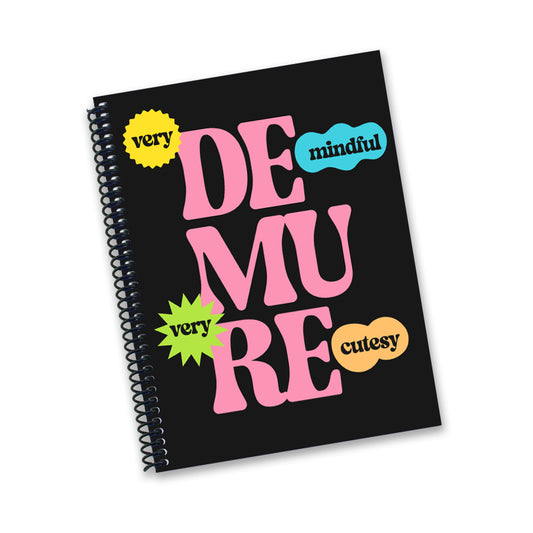 Demure Notebook