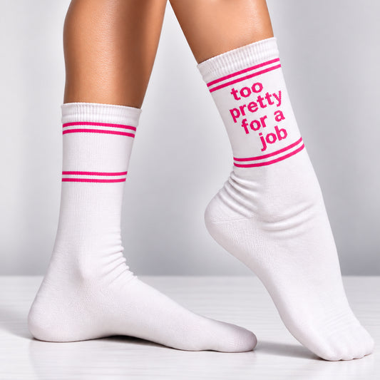 TOO PRETTY UNISEX SOCKS