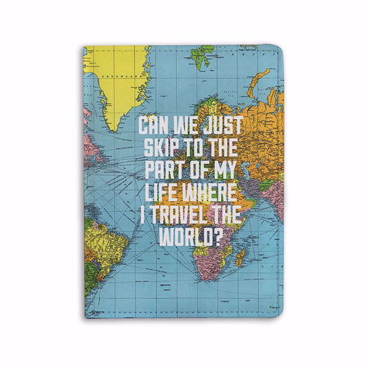 TRAVEL THE WORLD PASSPORT COVER