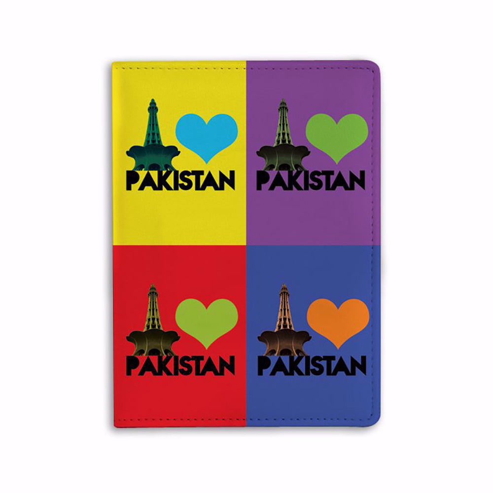 I LOVE PAKISTAN PASSPORT COVER